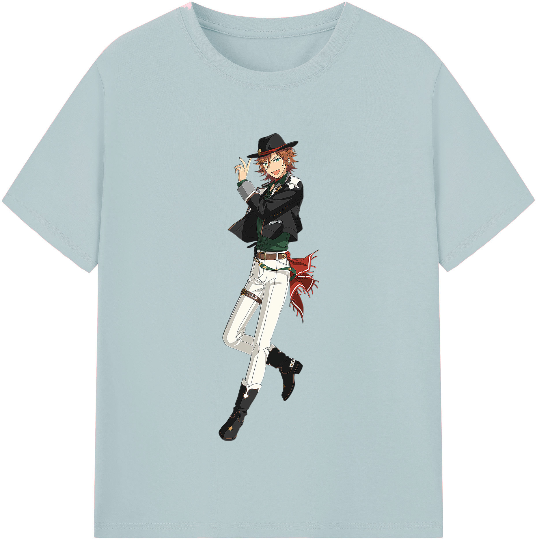 （画像用） あんさんぶるスターズ! Ensemble Stars 綿100％半袖Tシャツ（フロントプリント）
